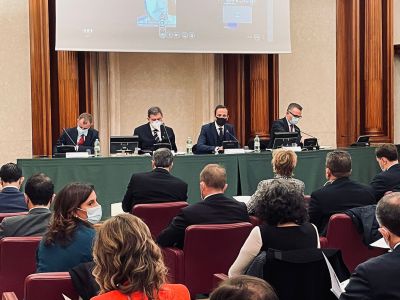 Incontro con Capigruppo di Senato e Camera su rimborsi Regioni per spesa Covid19 - Senato della Repubblica - 16.11.2021